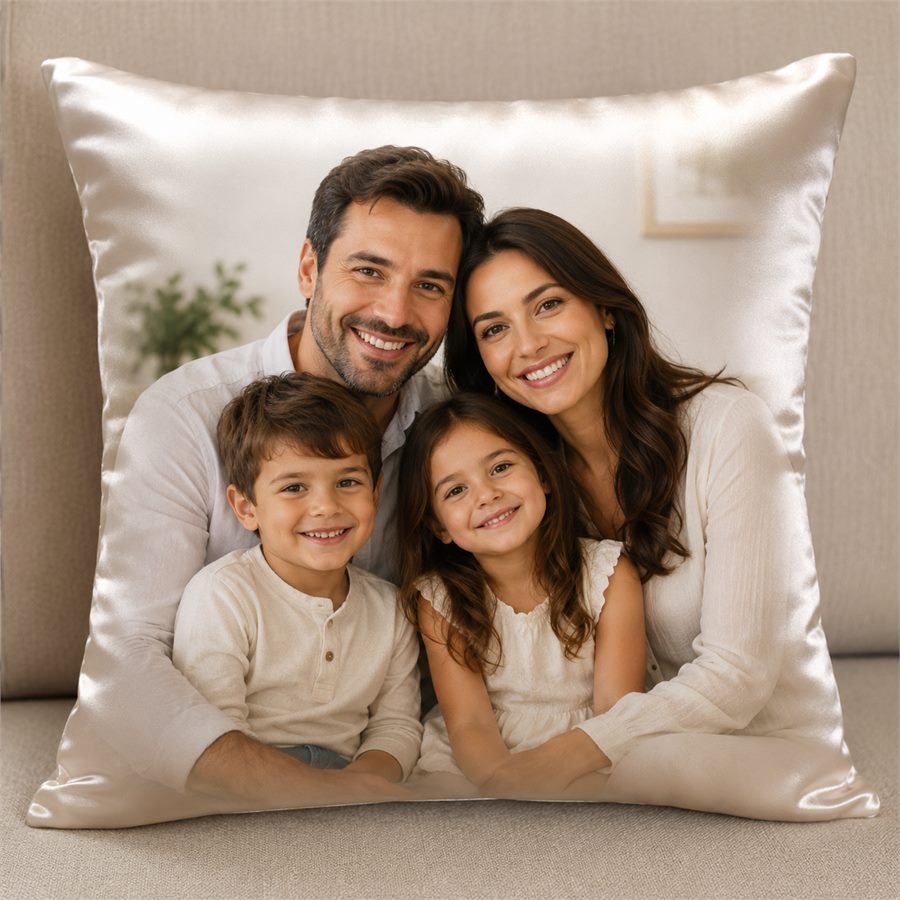 Aile Fotoğraflı Yastık